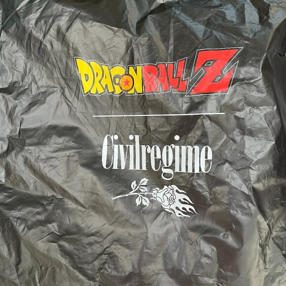 Civil Regime X Dragon Ball Z Collab SOLD OUT Oversized Japan New in Bag Large - Picture 11 of 12